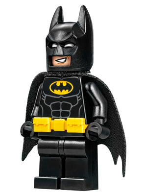 LEGO Minifigure-Batman with Utility Belt-Super Heroes / The LEGO Batman Movie-SH318-Creative Brick Builders